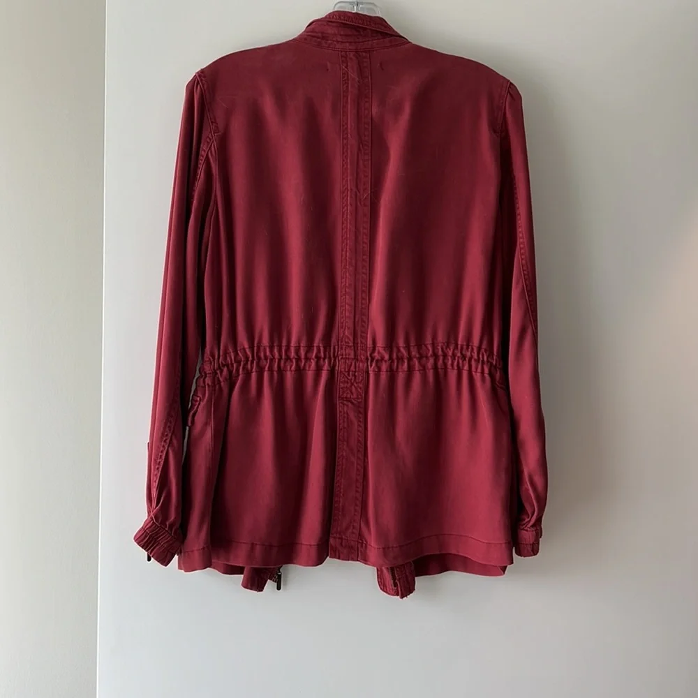 Red Utility Jacket - Picture 2 of 2